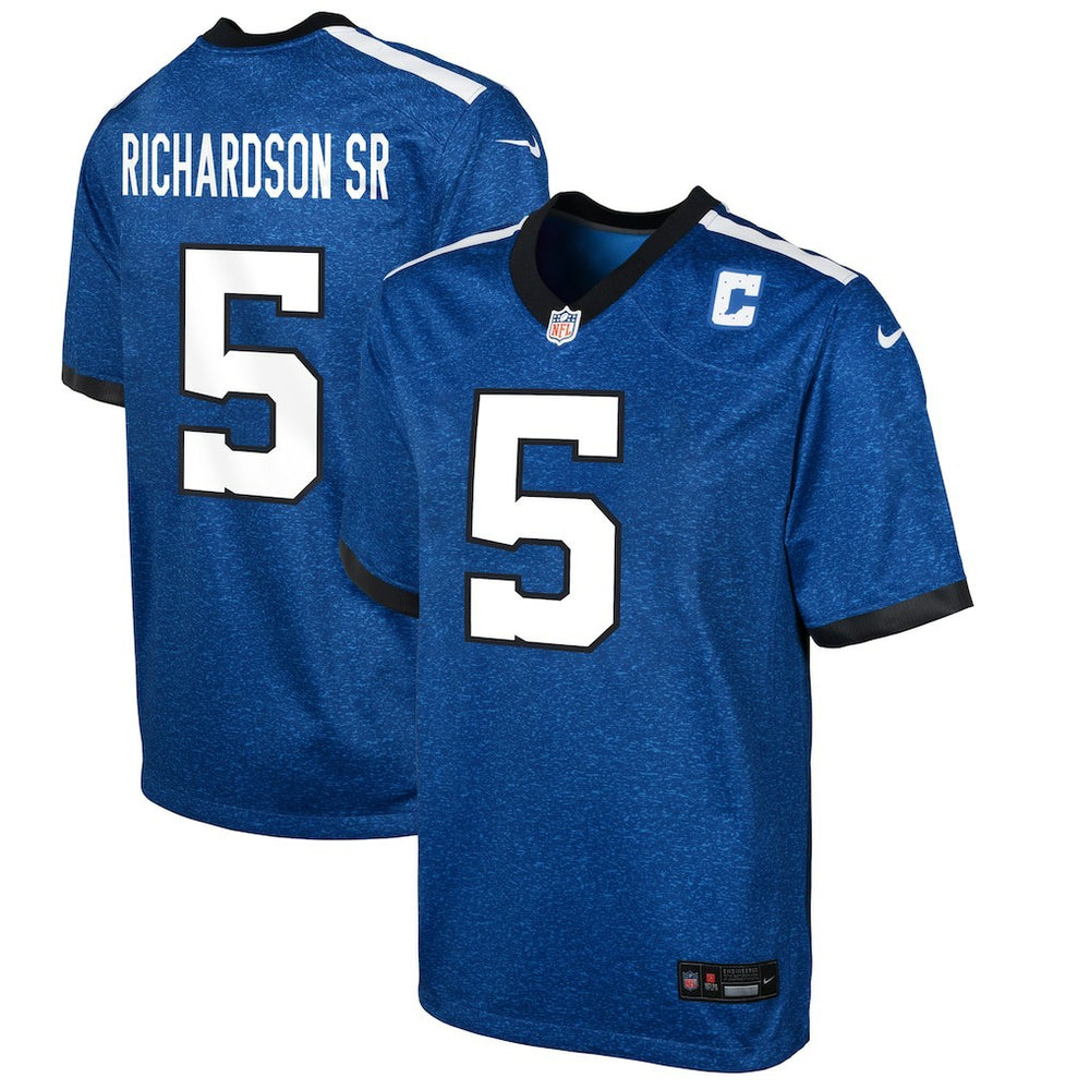 Nike Anthony Richardson Sr. Indianapolis Colts Youth Game Jersey Royal