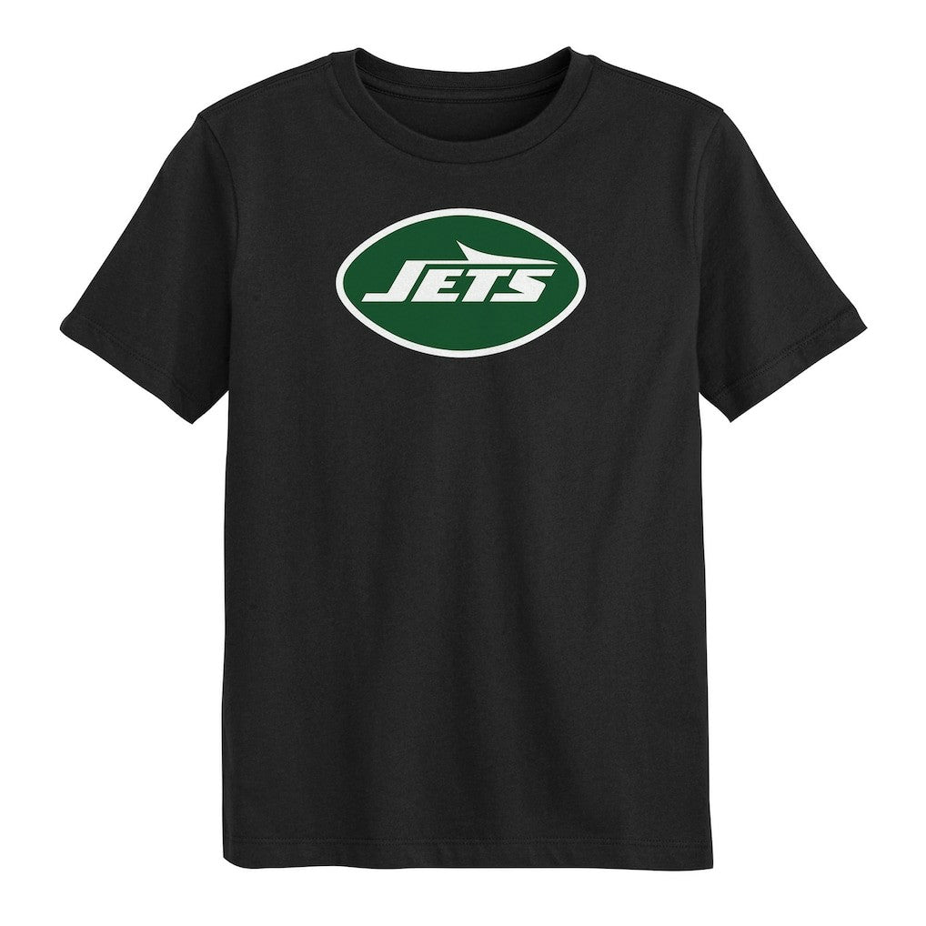 New York Jets Youth Primary Logo T-Shirt Black