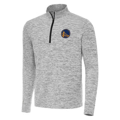 Golden State Warriors Antigua Cause Quarter-Zip Top Black