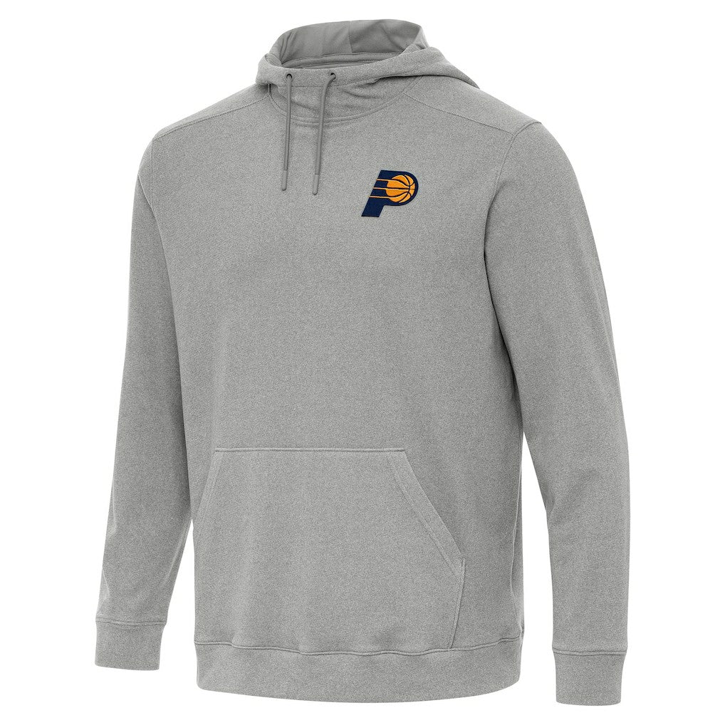 Indiana Pacers Antigua Cloud Pullover Hoodie Heather Gray