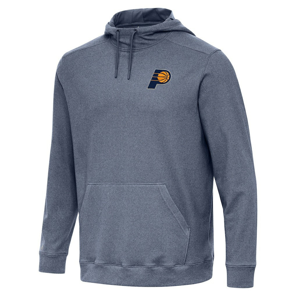 Indiana Pacers Antigua Cloud Pullover Hoodie Heather Navy