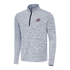 Oklahoma City Thunder Antigua Cause Quarter-Zip Top Navy