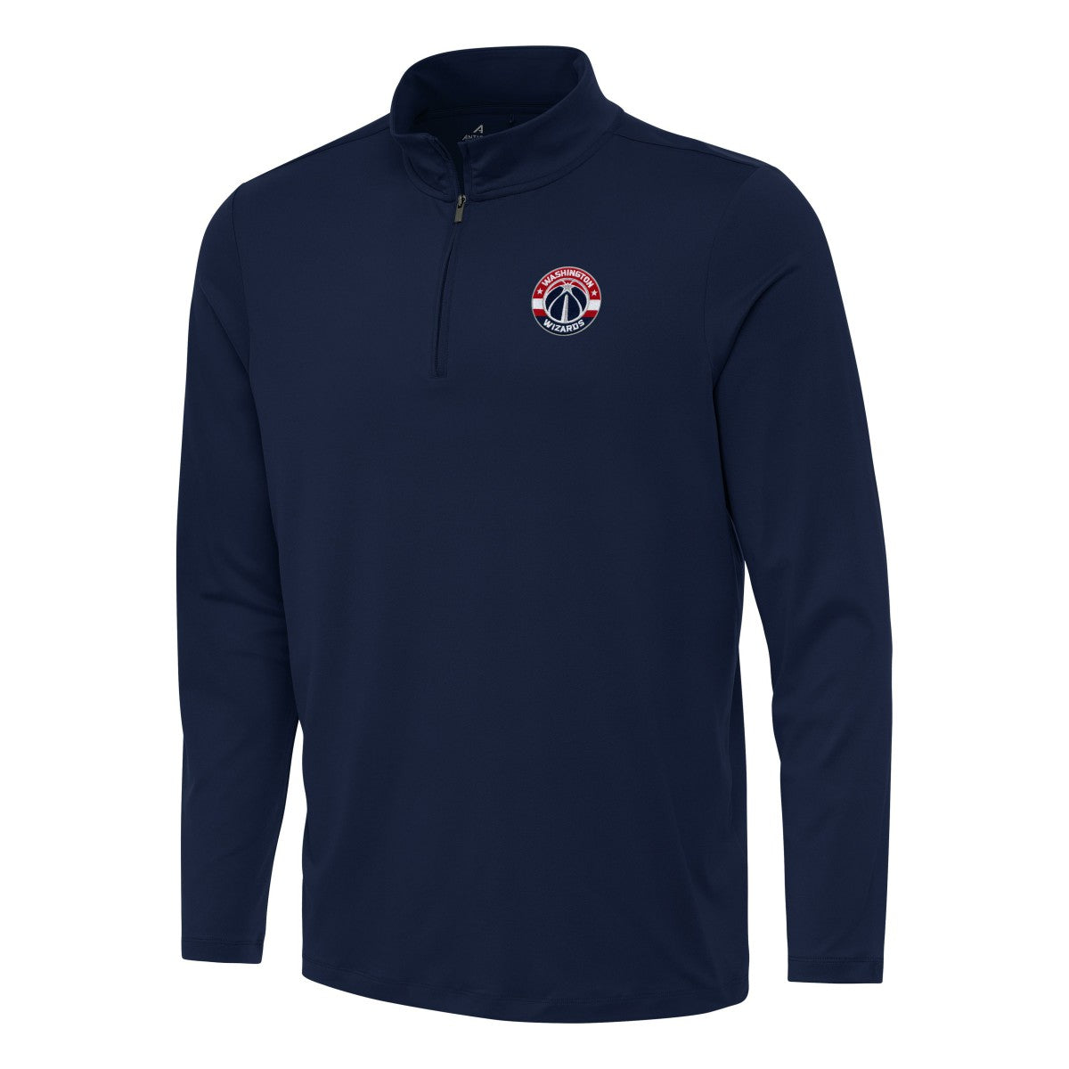 Washington Wizards Antigua Reprocess Quarter-Zip Top Navy