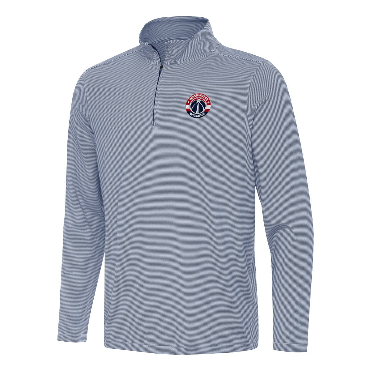 Washington Wizards Antigua Twine Quarter-Zip Top Navy