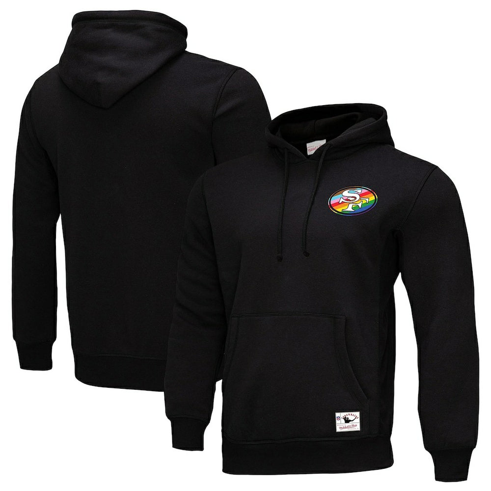 Mitchell & Ness San Francisco 49ers Pride Pullover Hoodie Black