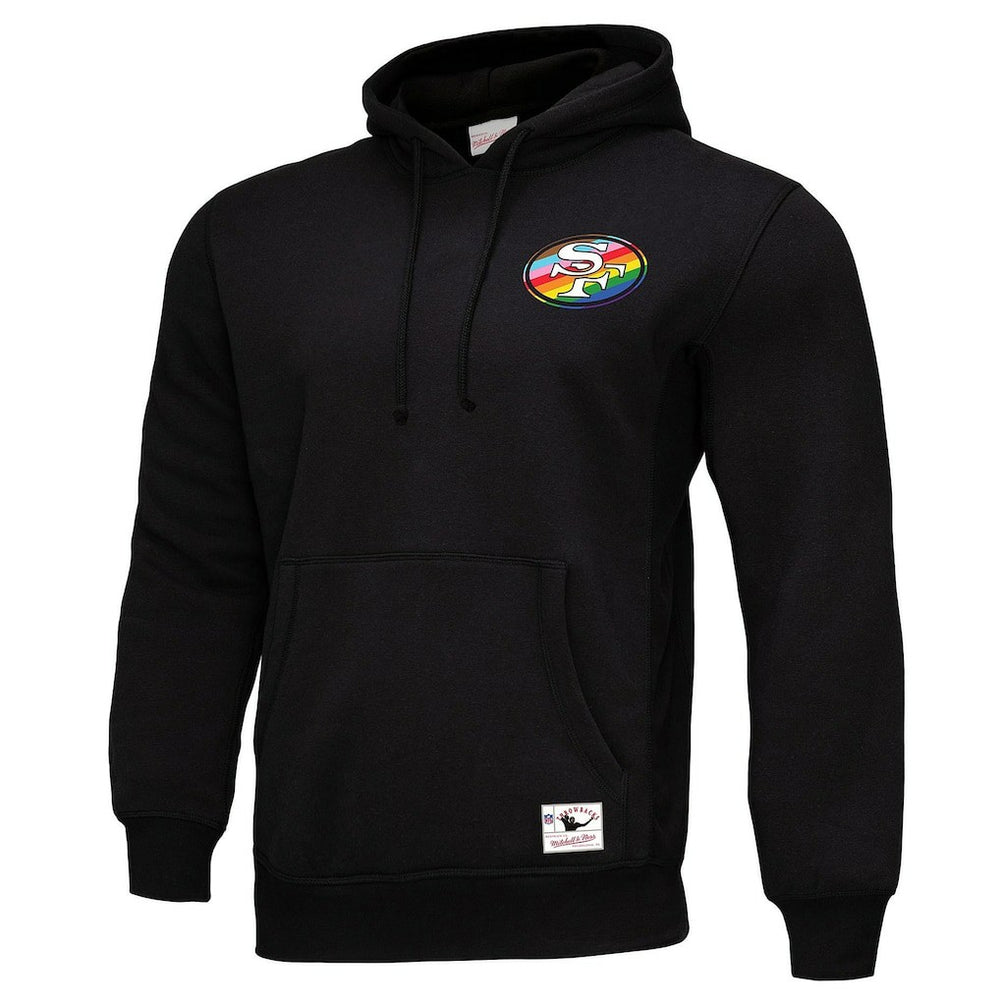 Mitchell & Ness San Francisco 49ers Pride Pullover Hoodie Black