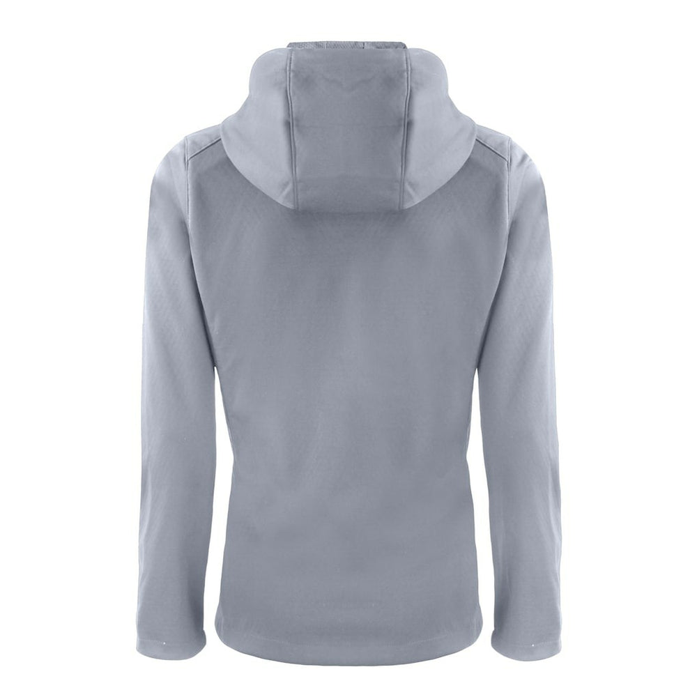 Cleveland Browns Cutter & Buck Women's Evoke Eco Softshell Recycled Full-Zip Hoodie Jacket Gray