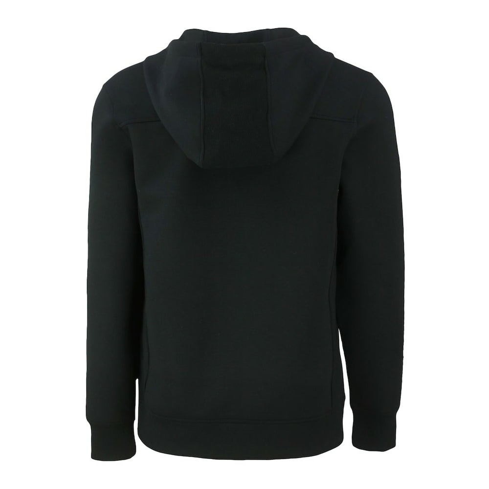 Cleveland Browns Cutter & Buck Roam Eco Recycled Half-Zip Pullover Hoodie Black