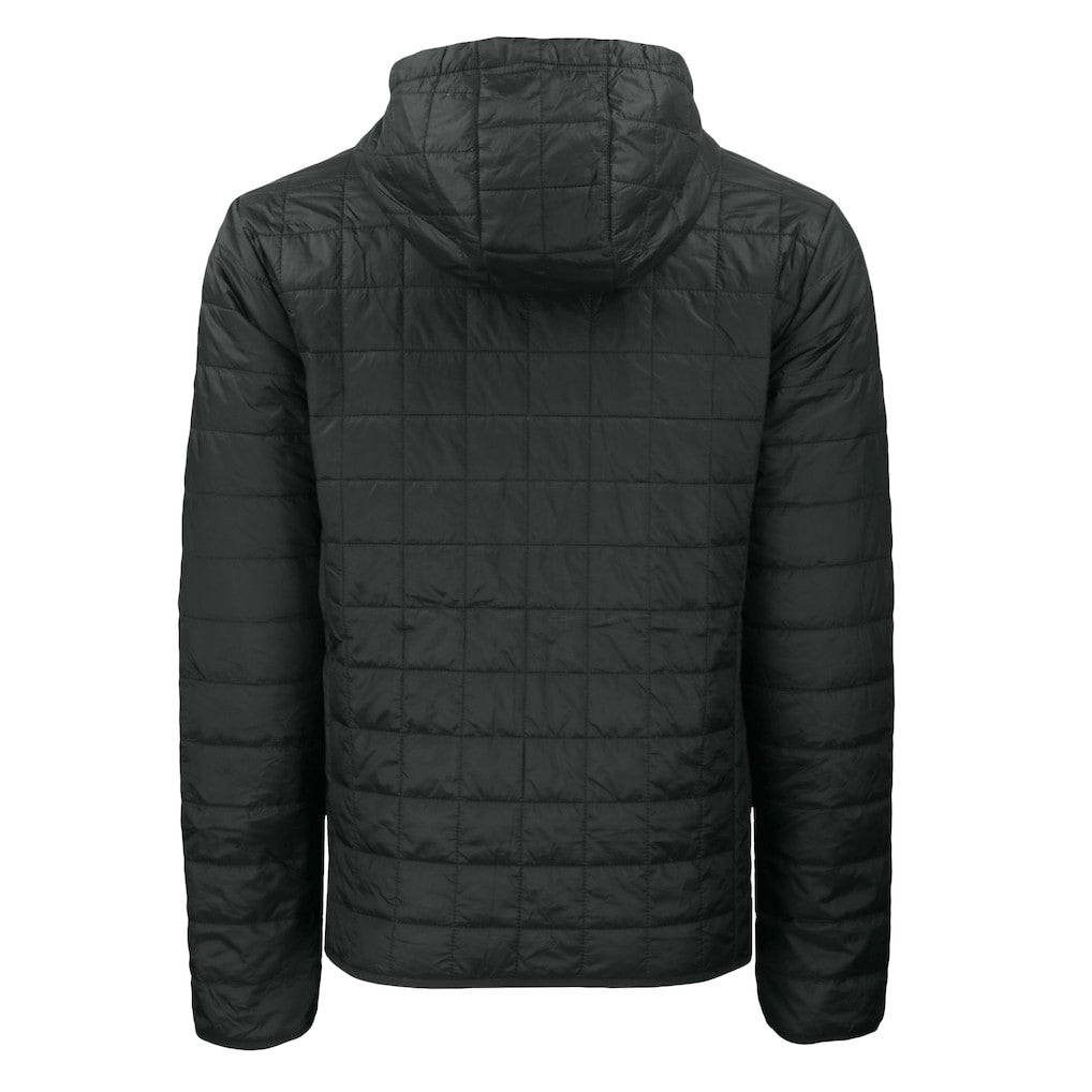 Cleveland Browns Cutter & Buck Rainier Primaloft Eco Full-Zip Hooded Jacket Black
