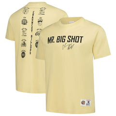 Chauncey Billups Detroit Pistons Premium T-Shirt Cream | Mitchell & Ness outlet