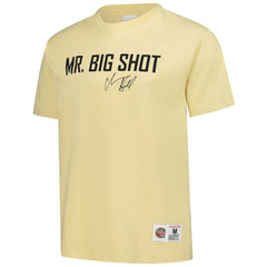 Chauncey Billups Detroit Pistons Premium T-Shirt Cream | Mitchell & Ness outlet