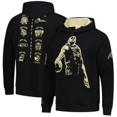 Vince Carter Toronto Raptors NBA Hall of Fame 2024 Fleece Pullover Hoodie Black
