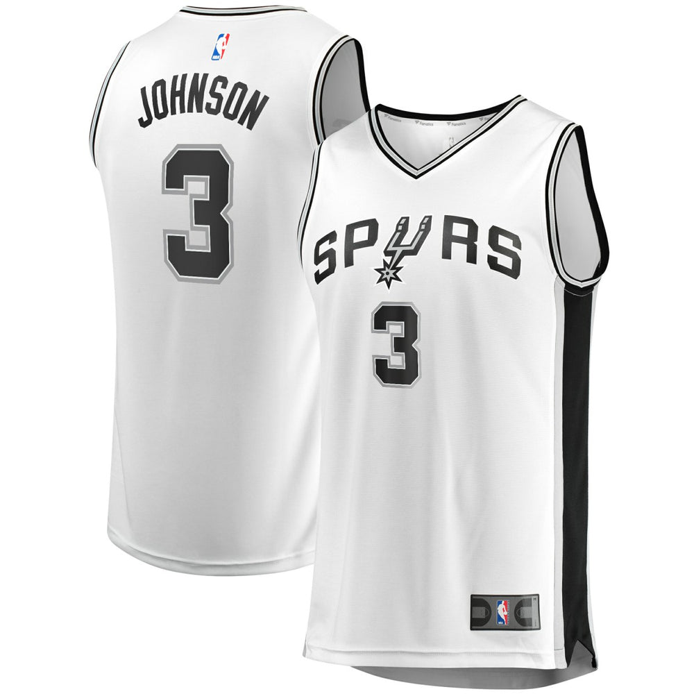 Keldon Johnson San Antonio Spurs Fast Break Association Jersey White | Fanatics outlet