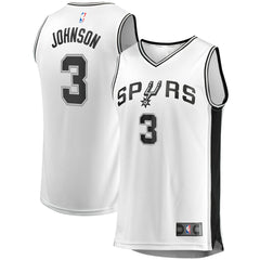 Keldon Johnson San Antonio Spurs Fast Break Association Jersey White | Fanatics outlet