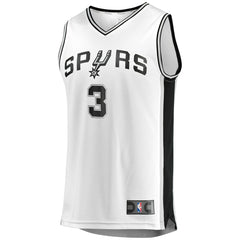 Keldon Johnson San Antonio Spurs Fast Break Association Jersey White | Fanatics outlet