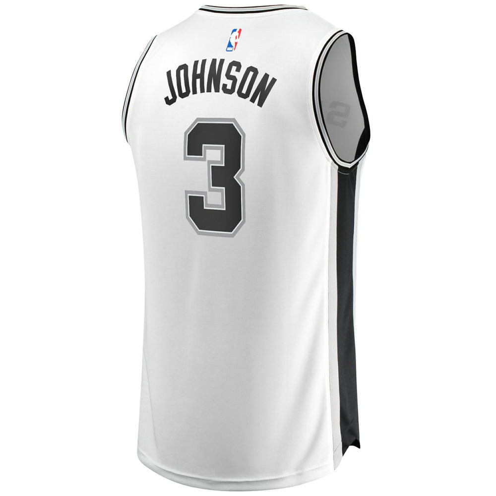 Keldon Johnson San Antonio Spurs Fast Break Association Jersey White | Fanatics outlet