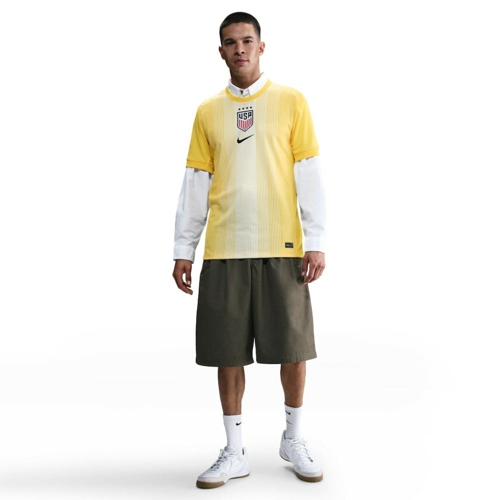 USWNT 2025 Goalkeeper Stadium Jersey Yellow - Nike