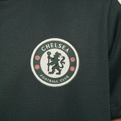 Chelsea Youth 2025/26 Strike Raglan Top Green - Nike