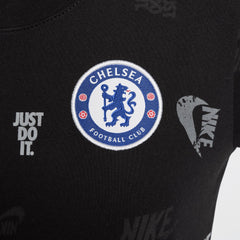 Chelsea Youth Just Do It Crest T-Shirt Black - Nike for sale