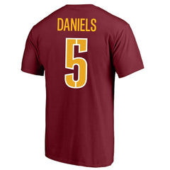 Fanatics Jayden Daniels Washington Commanders Big & Tall Player Name & Number T-Shirt Burgundy