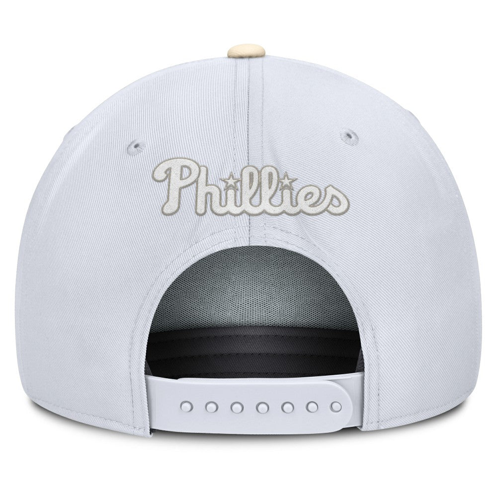 Philadelphia Phillies Nike Pro Performance Snapback Hat - White/Cream - Nike on Sale