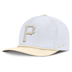 Pittsburgh Pirates Nike Pro Performance Snapback Hat - White/Cream - Nike Lifestyle