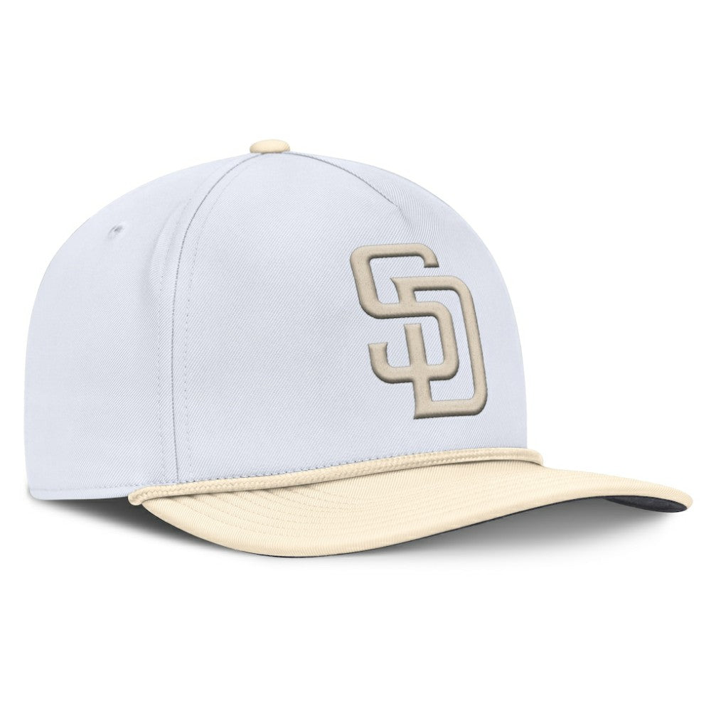 San Diego Padres Nike Pro Performance Snapback Hat - White/Cream - Nike Lifestyle
