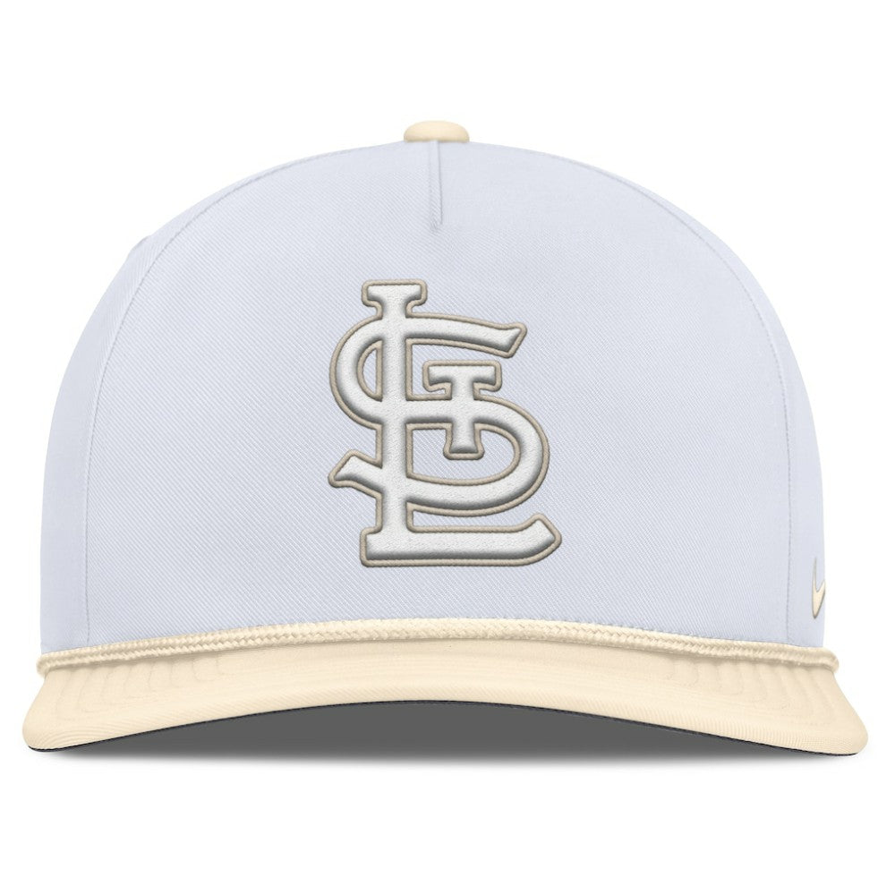 St. Louis Cardinals Nike Pro Performance Snapback Hat - White/Cream - Nike Lifestyle