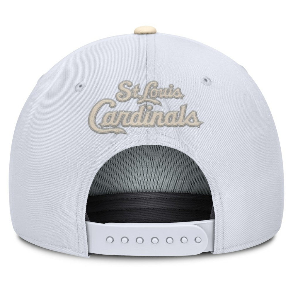 St. Louis Cardinals Nike Pro Performance Snapback Hat - White/Cream - Nike Lifestyle