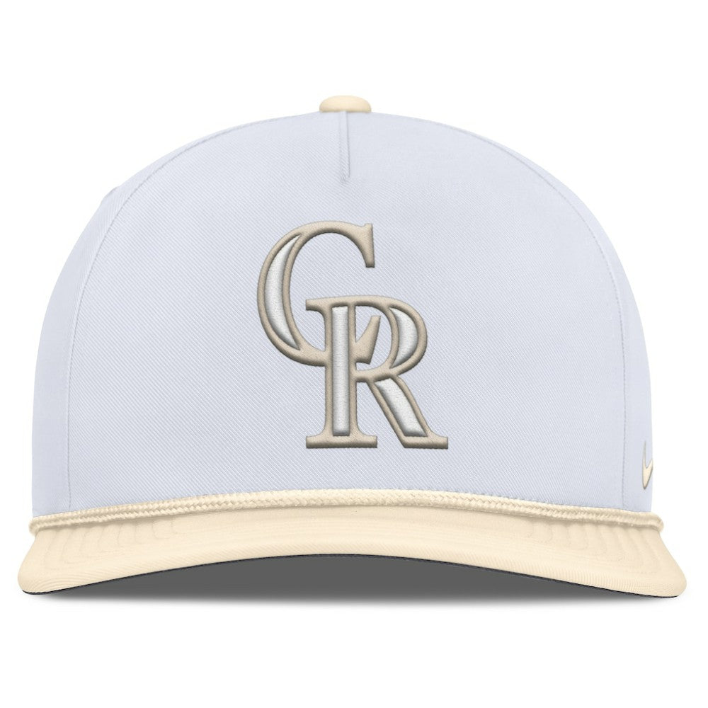 Colorado Rockies Nike Pro Performance Snapback Hat - White/Cream - Nike Online