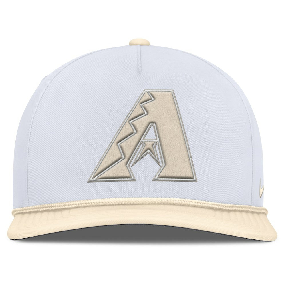 Arizona Diamondbacks Nike Pro Performance Snapback Hat - White/Cream - Nike Sale