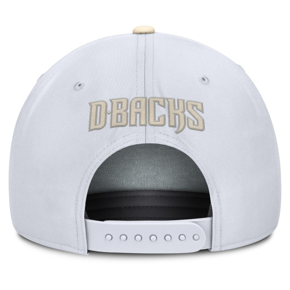 Arizona Diamondbacks Nike Pro Performance Snapback Hat - White/Cream - Nike Sale