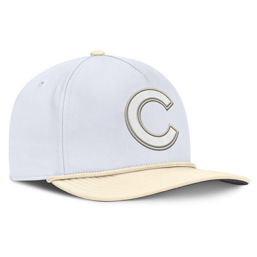 Chicago Cubs Nike Pro Performance Snapback Hat - White/Cream - Nike Lifestyle