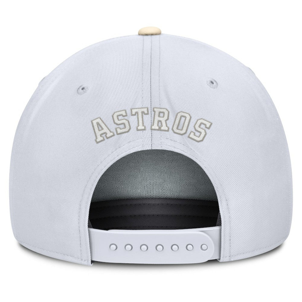 Houston Astros Nike Pro Performance Snapback Hat - White/Cream - Nike Discount