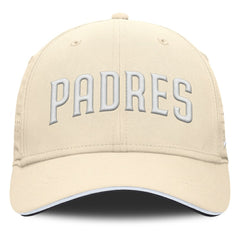 San Diego Padres Nike Rise Performance Flex Hat - Cream - Nike Discount