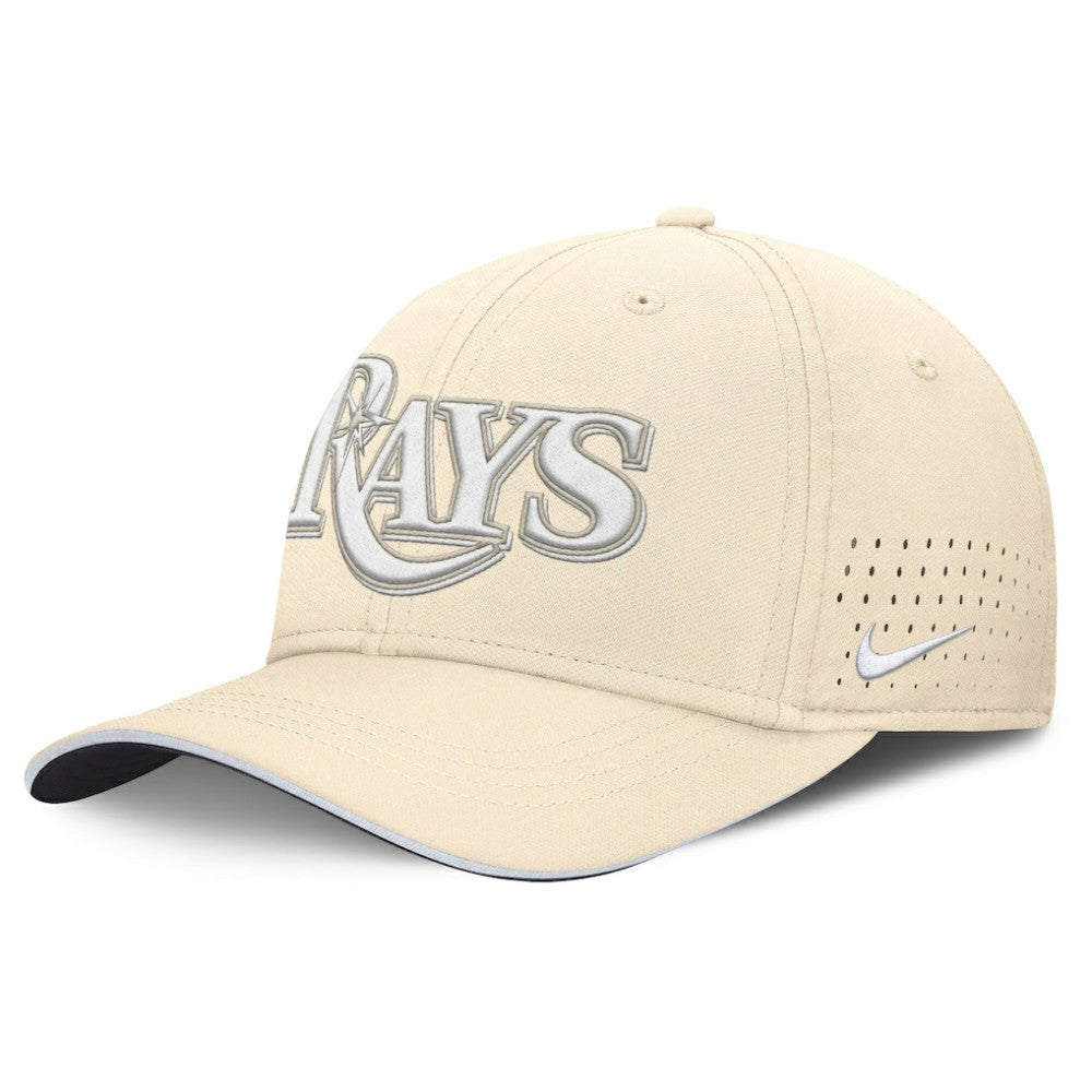 Tampa Bay Rays Nike Rise Performance Flex Hat - Cream - Nike Sale