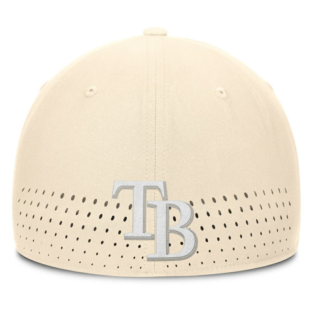Tampa Bay Rays Nike Rise Performance Flex Hat - Cream - Nike Sale