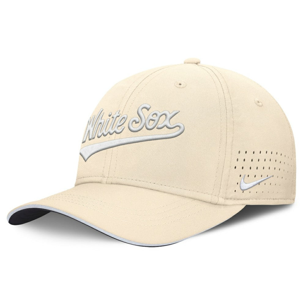 Chicago White Sox Nike Rise Performance Flex Hat - Cream - Nike Lifestyle