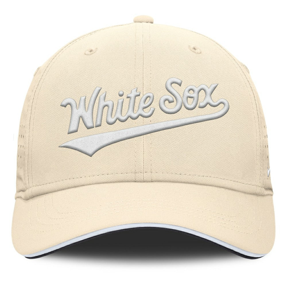 Chicago White Sox Nike Rise Performance Flex Hat - Cream - Nike Lifestyle