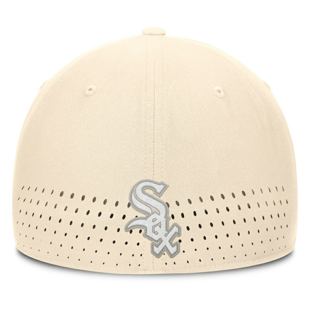 Chicago White Sox Nike Rise Performance Flex Hat - Cream - Nike Lifestyle