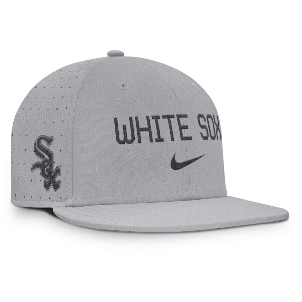 Chicago White Sox Nike True Performance Fitted Hat - Gray - Nike Discount