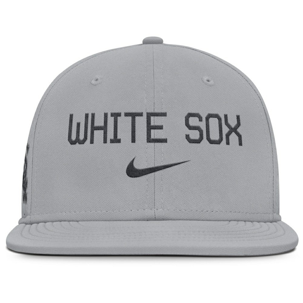 Chicago White Sox Nike True Performance Fitted Hat - Gray - Nike Discount