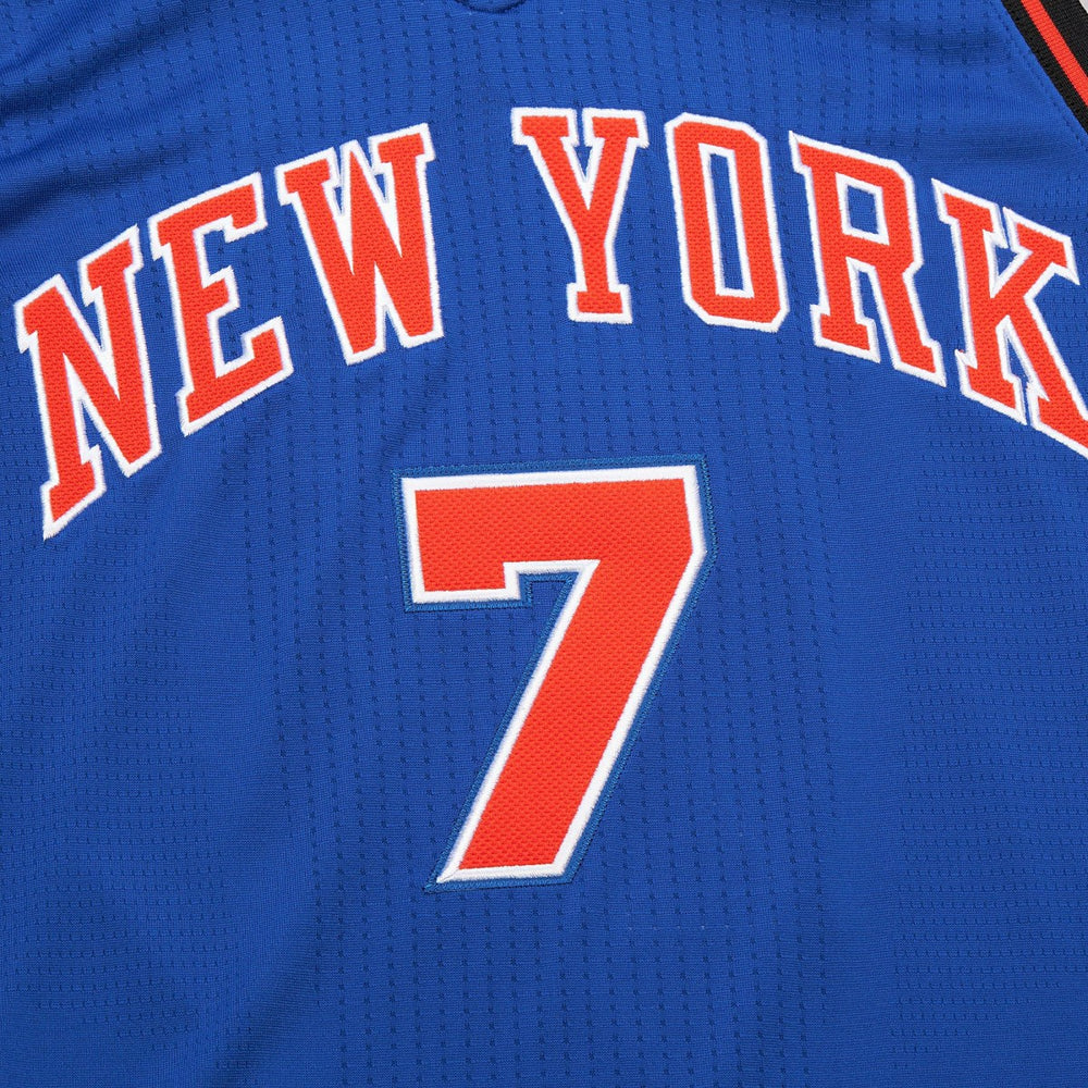Carmelo Anthony New York Knicks 2010/11 Hardwood Classics Authentic Jersey Blue | Mitchell & Ness discount