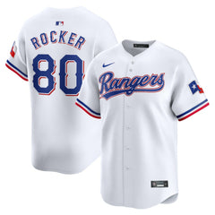 Kumar Rocker Texas Rangers Nike Home Limited Player Jersey - White - Nike on Sale