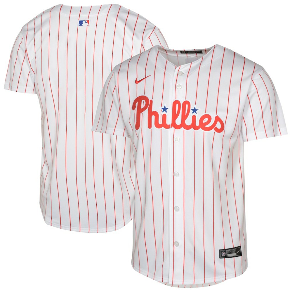 Philadelphia Phillies Nike Youth Home Game Jersey - White - Nike on Sale