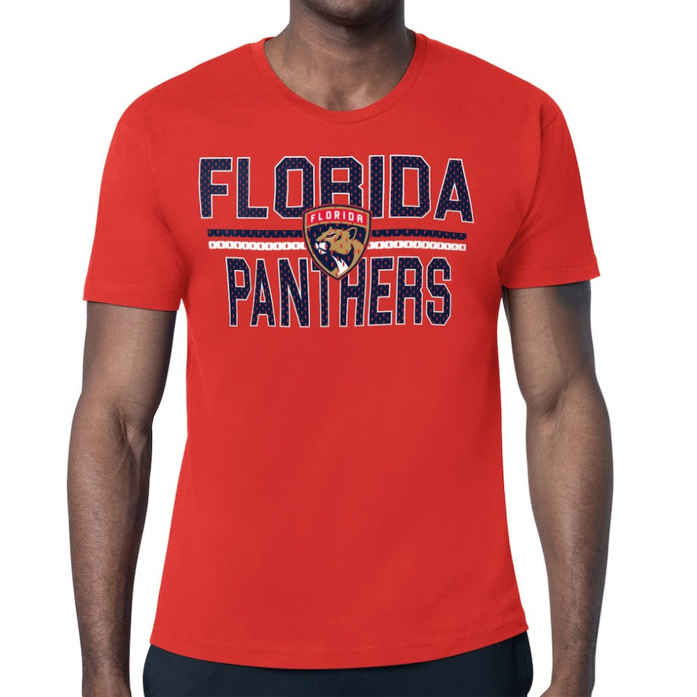 Florida Panthers Starter Mesh Look Team Name T-Shirt - Red - NHL 202296606