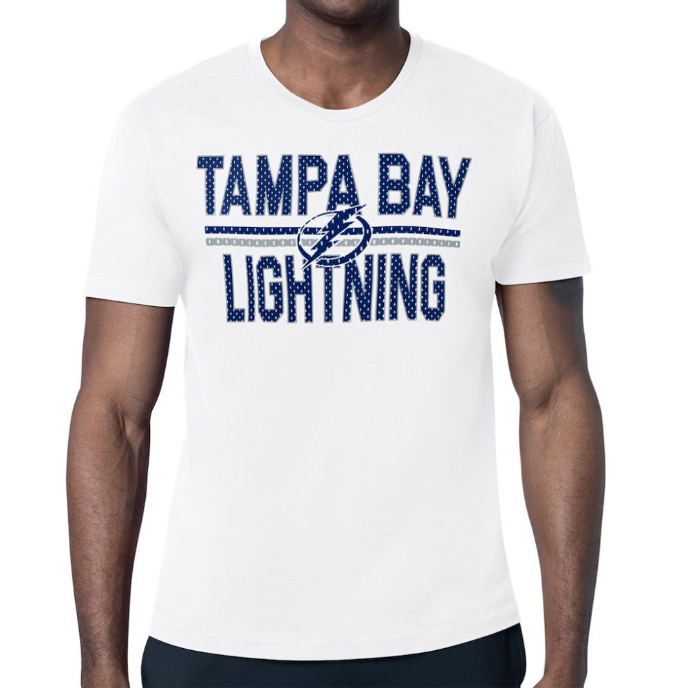 Tampa Bay Lightning Starter Mesh Look Team Name T-Shirt - White - NHL 202296624