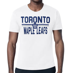 Toronto Maple Leafs Starter Mesh Look Team Name T-Shirt - White - NHL 202296626