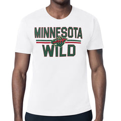 Minnesota Wild Starter Mesh Look Team Name T-Shirt - White - NHL 202296633