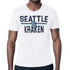 Seattle Kraken Starter Mesh Look Team Name T-Shirt - White - NHL 202296637